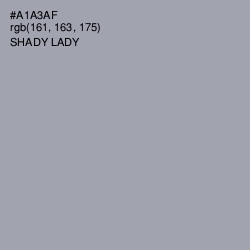 #A1A3AF - Shady Lady Color Image